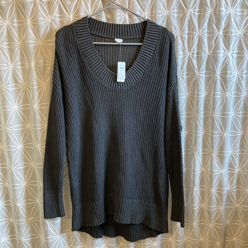 NWT Aerie Pullover Cotton Sweater - Picture 2 of 10